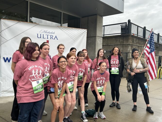 Wellness Weekend Ignites Wheeling Middle School 'Girls On Fire'